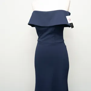 Betsy & Adam. Off the‎ Shoulder Gown. thumbnail 8
