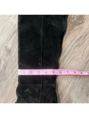Chinese Laundry Krafty Knee High Women's Black Suede Boot Size 6.5 SKU#11-2348 thumbnail 14