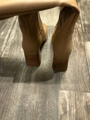 Billini Tan Over-the-Knee Block Heel Boots Size 7 thumbnail 14