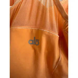 Alo orange tank top thumbnail 4