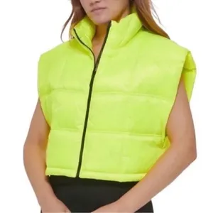 Calvin Klein Performance Green Oversized
Mock Neck Vest(Size XS) thumbnail 1