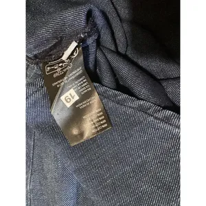 Pilcro Chambray Quarter Button Long Sleeve Chambray Blouse XS thumbnail 3