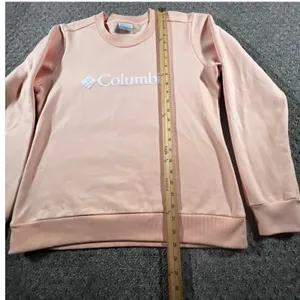 Columbia Sunriddge Crew Women's M Peach Logo Fleece Pullover Sweatshirt XL0716 thumbnail 7