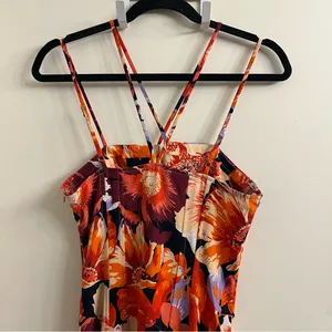 Lulu’s Boldest Blooms Strappy Floral Midi Dress Small thumbnail 7