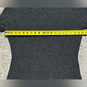 Lauren Ralph Lauren Cashmere Silk Blend Luxe Metallic Sweater XL thumbnail 5
