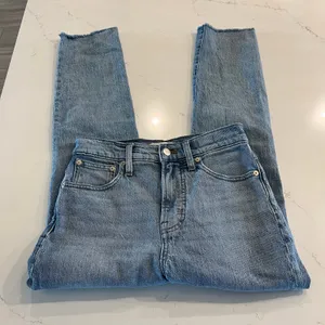 Madewell The Perfect Vintage Crop Jean Rosabelle Wash: Comfort Stretch‎ Edition thumbnail 5