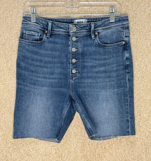 PAIGE Bermuda shorts size 30 denim jean shorts preppy summer medium‎ wash thumbnail 1