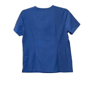 Women's FIGS Casma Scrub‎ Top Shirt Ceil Blue Medium Medical Healthcare Nurse thumbnail 3