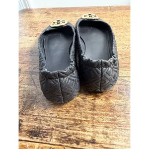 Tory‎ Burch Quilted Ballet Mini Flats Women's size 8.5 thumbnail 7