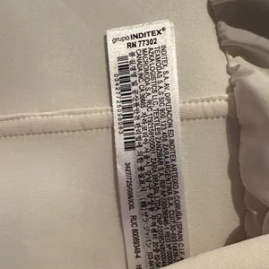 Zara Gray and White Utility Jacket thumbnail 5