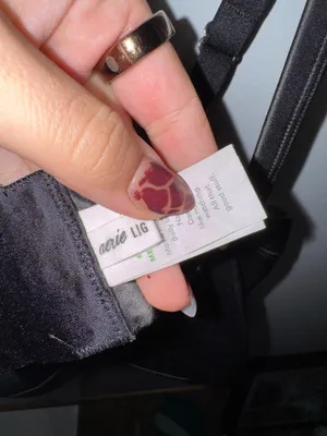 Aerie Bralette Black thumbnail 2
