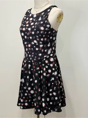 Lululemon Court Crush Tennis Dress Haze Dot Inverse Orange Multi 8 Pickleball thumbnail 7