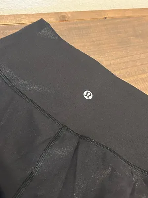 Lululemon Women’s Wunder Train High Rise Tight 23” Foil Black Size 2 thumbnail 8
