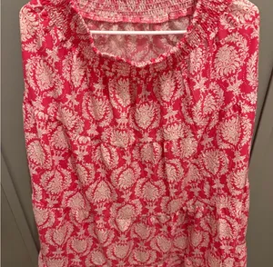 Pink & White Cropped Top with Maxi Skirt thumbnail 6