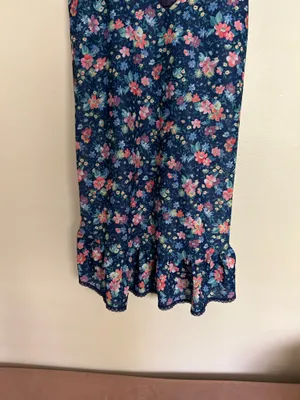 Floral night gown/slip Blue thumbnail 2