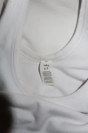 Alo Yoga Wellness Bra White thumbnail 3