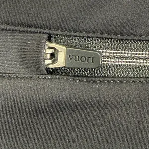 Vuori Clementine Shorts Womens Large Black‎ Grey Abstract Print Running VW333 thumbnail 8