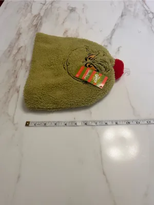 Dr. Seuss THE GRINCH Snow Wear Beanie Hat Fleece Winter NWT Unisex thumbnail 7
