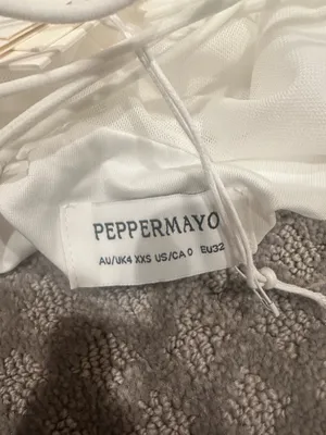 Peppermayo White Mini Dress thumbnail 4