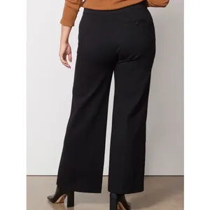 Spanx Black Wide Leg Perfect Pant Sz.M NWT thumbnail 4