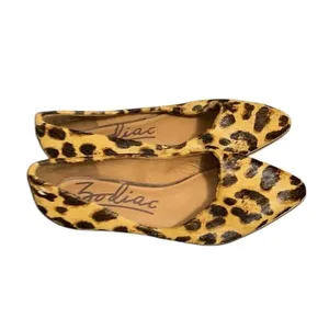 Zodiac Leopard Print Leather Slip on Flats(Size 7M) thumbnail 7