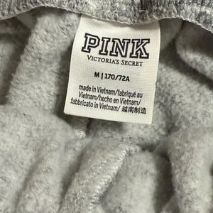 PINK Victoria’s Secret Gray Jogger Sweatpants M thumbnail 4