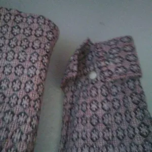 Panhandle S Western Pearl Snap Cowgirl Fitted Cotton Shirt in Pink Pattern thumbnail 7