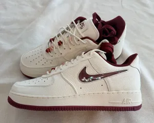 Nike Air Force 1 Low Valentines Day (2024) Size 10 Womens New ,Glitter No Box thumbnail 1