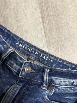 American eagle highest rise mom denim shorts thumbnail 3