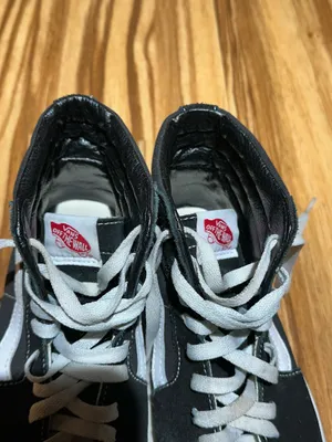 Black Vans High-Top Men's Shoes thumbnail 7