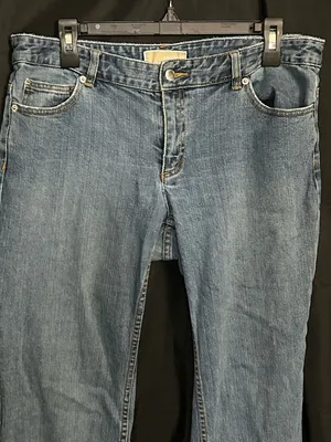 Michael Kors Classic Women's Blue Denim Jeans SZ 12 thumbnail 3