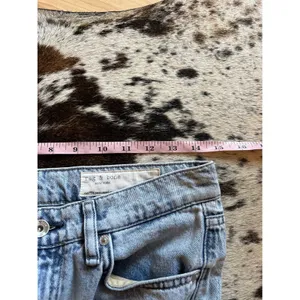 Rag & Bone Hattie Mid Rise Straight Leg‎ Jeans In Oconee Size 27 thumbnail 8
