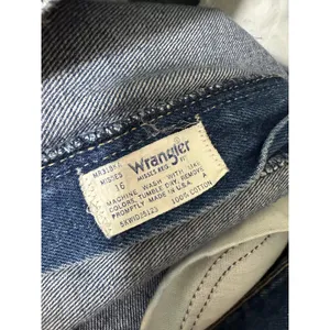 Wrangler Vintage Jeans Womens 16 Blue No Fault Denim Straight Leg Horse‎ Pocket thumbnail 6