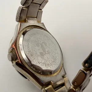 Charming Charlie Gold-Tone Leopard Print Watch with Rhinestone Bezel New Battery thumbnail 5