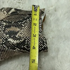 Qupid Slay Snake Print Heeled Boots thumbnail 8