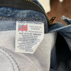 Ozark Mountain Vintage High Waisted Western Southwestern Bareback Denim Jeans thumbnail 8