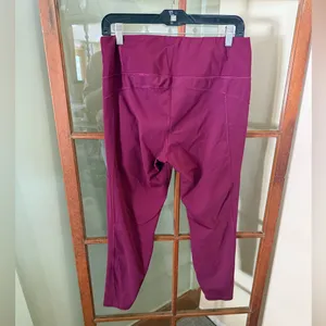 NWOT Members Mark Leggings Purple Size XL thumbnail 4
