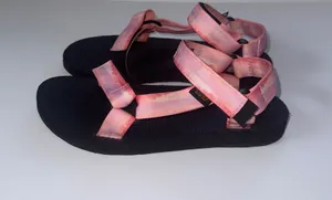 Teva Pink Multi-Striped Strap Women's Sandals thumbnail 1
