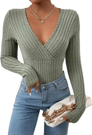 Sage grew bodysuit Green Size M thumbnail 1