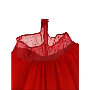 Intimately Free People Rust Red Draped Deep V-Neck Bodysuit L Romantic Date thumbnail 4
