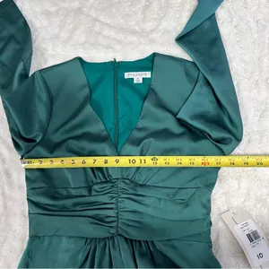 Kay Unger Kayla Gown Size 10 Green Formal Evening Gown Mother of Bride NWT thumbnail 12