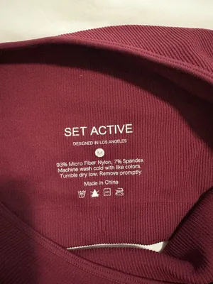 Set Active Sports Bra One-Shoulder thumbnail 3