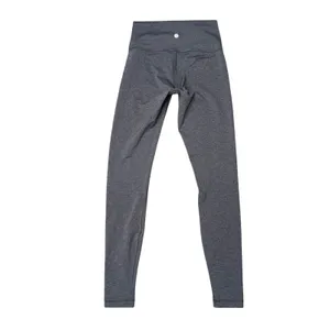 Lululemon Wunder Under Leggings Women 6 Grey Excellent High‎ Rise Luon Yoga thumbnail 2