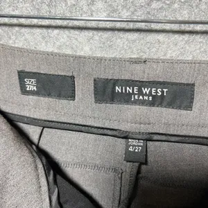 Nine West Womens‎ 4 Gray Wide Leg Dress Pants Career Workwear Trousers thumbnail 7