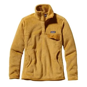 Patagonia Women's Small Re-Tool Snap-T Polartec Pullover Mustard Yellow Gold thumbnail 1