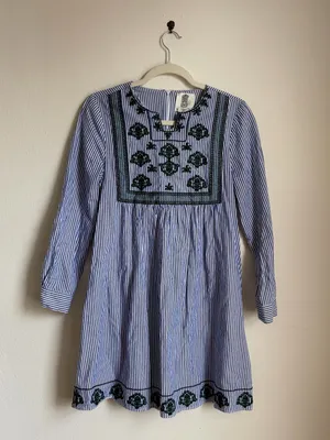 Anthro Lili’s Closet Stripped Andon Swing Dress thumbnail 2