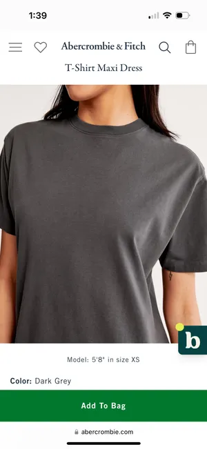 Abercrombie Tshirt Dress thumbnail 5
