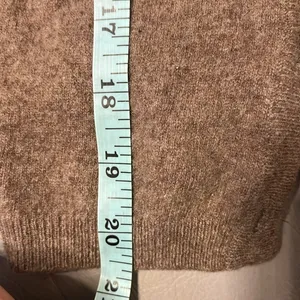 Ken-G Wool Blend Cardigan Size XS (tagged M) Y2K Tan Brown thumbnail 8