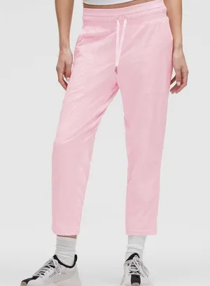 Lululemon Dance Studio Pants 25" Size 12 Pink Athletic Workout Yoga Pilates thumbnail 1