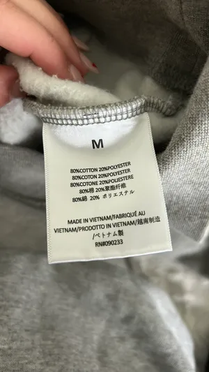 Essentials Hoodie Gray Size M thumbnail 5
